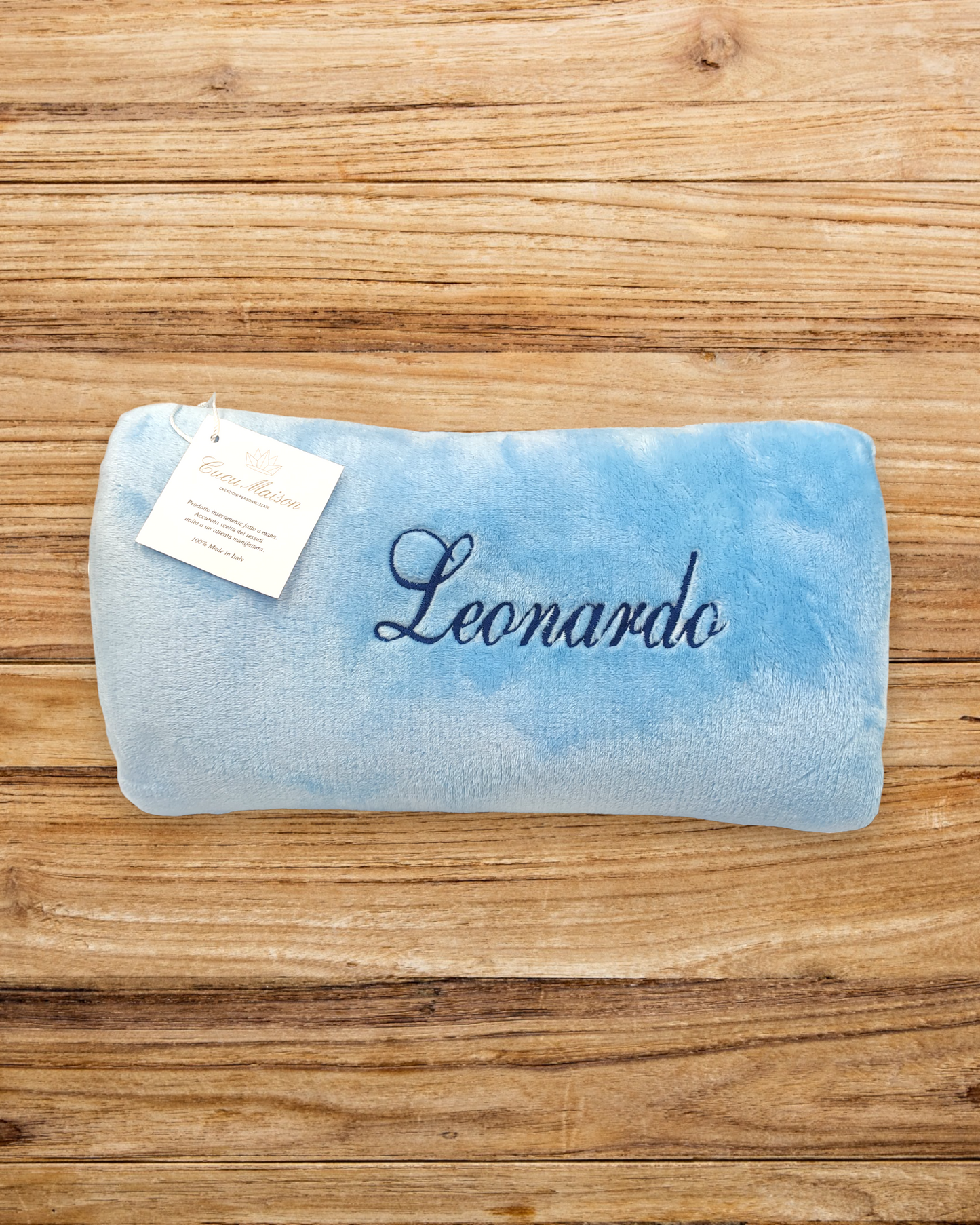 PLAID PELUCHE PERSONALIZZATO