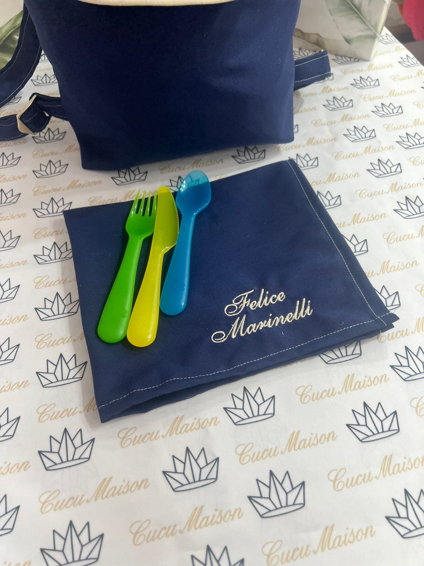 ZAINETTO+TOVAGLIETTA RICAMO PERSONALIZZATO