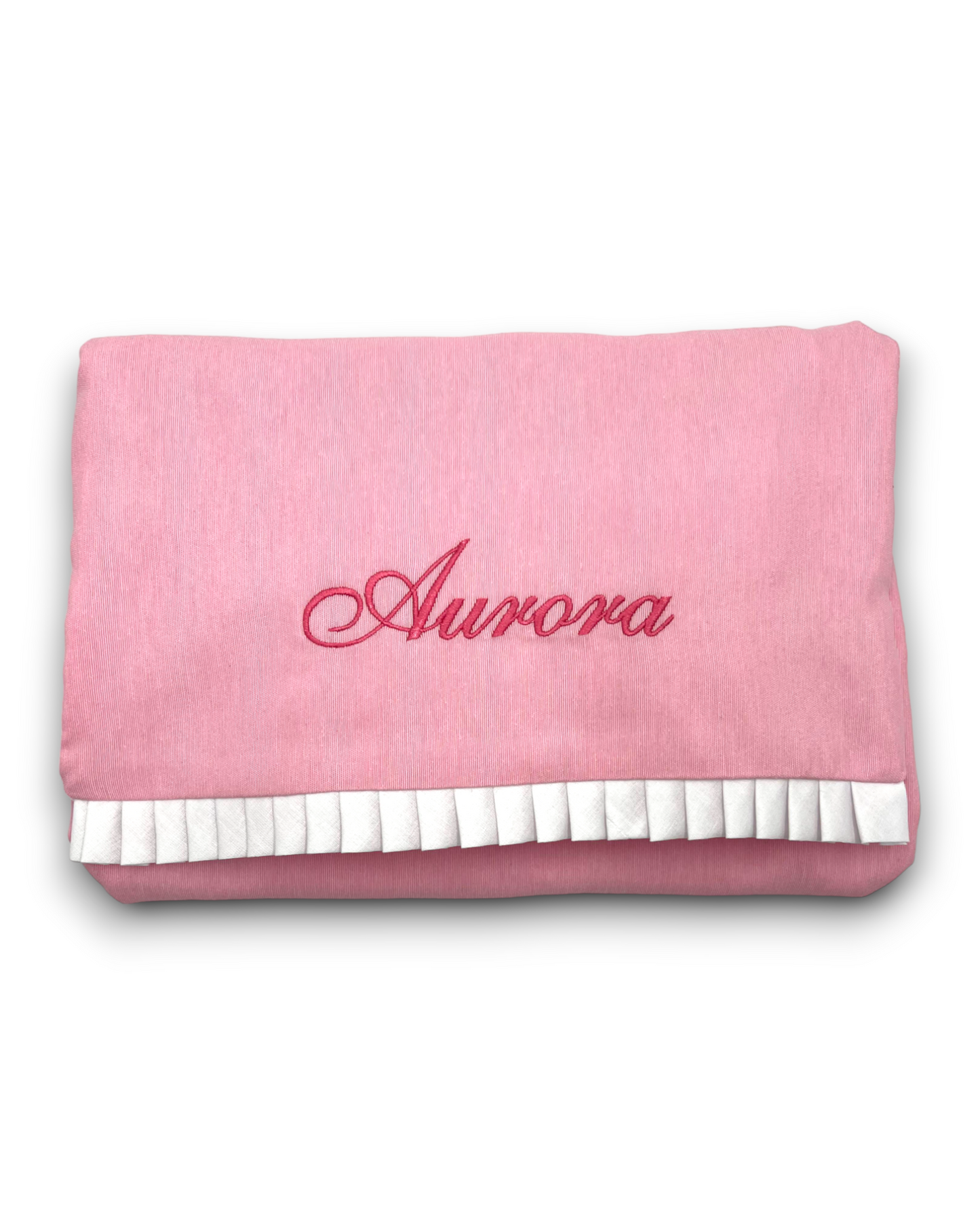FASCIATOIO DA VIAGGIO SPUGNA/COTONE RICAMO PERSONALIZZATO