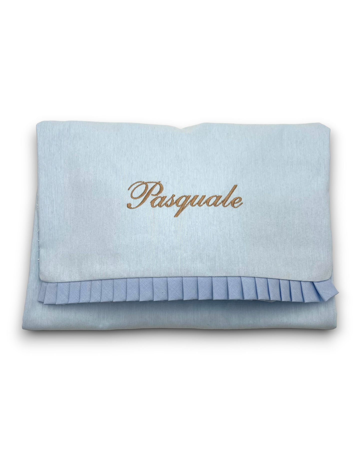 FASCIATOIO DA VIAGGIO SPUGNA/COTONE RICAMO PERSONALIZZATO