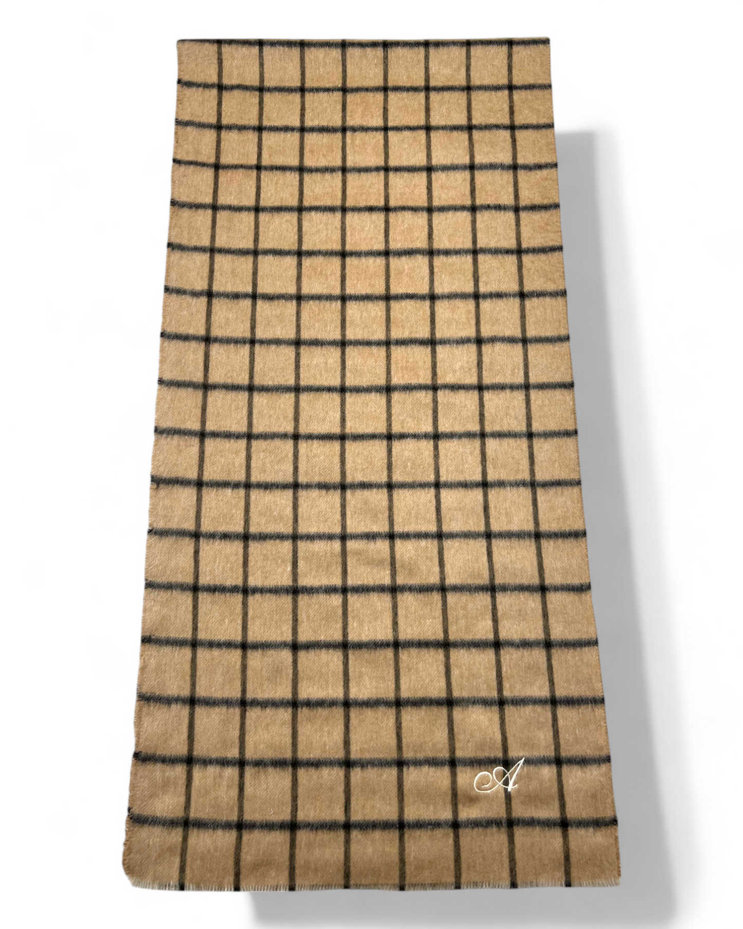 SCIARPA WOOL RICAMO PERSONALIZZATO