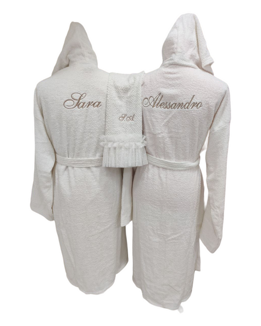 ACCAPPATOIO RICAMO PERSONALIZZATO NOME/INIZIALE POSTERIORE