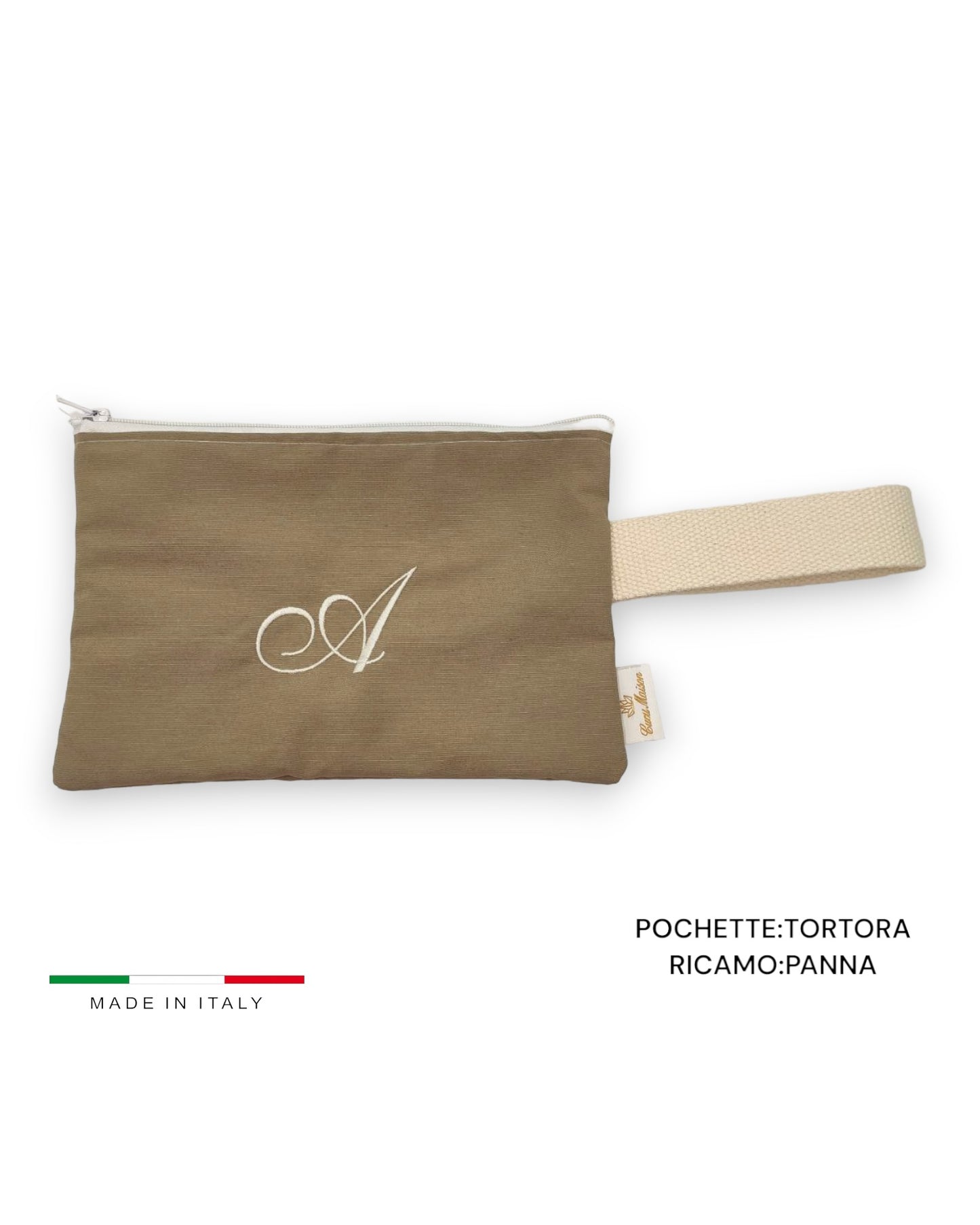 POCHETTE MARE RICAMO PERSONALIZZATO