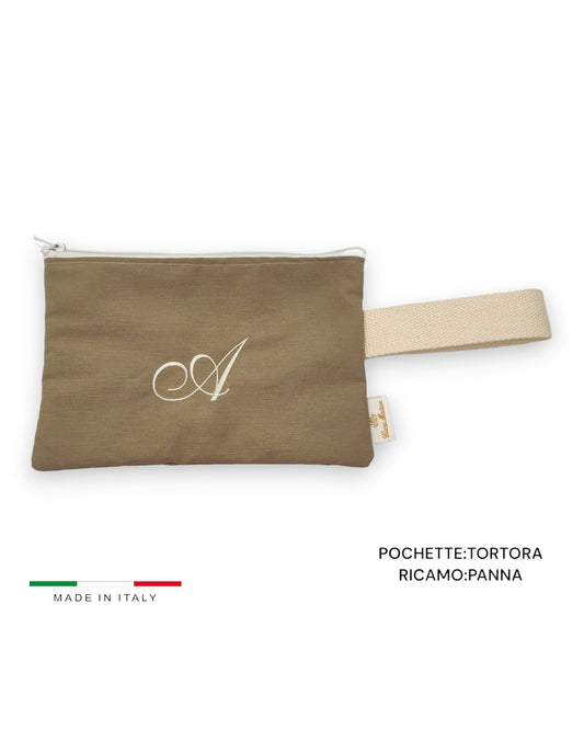 POCHETTE MARE RICAMO PERSONALIZZATO