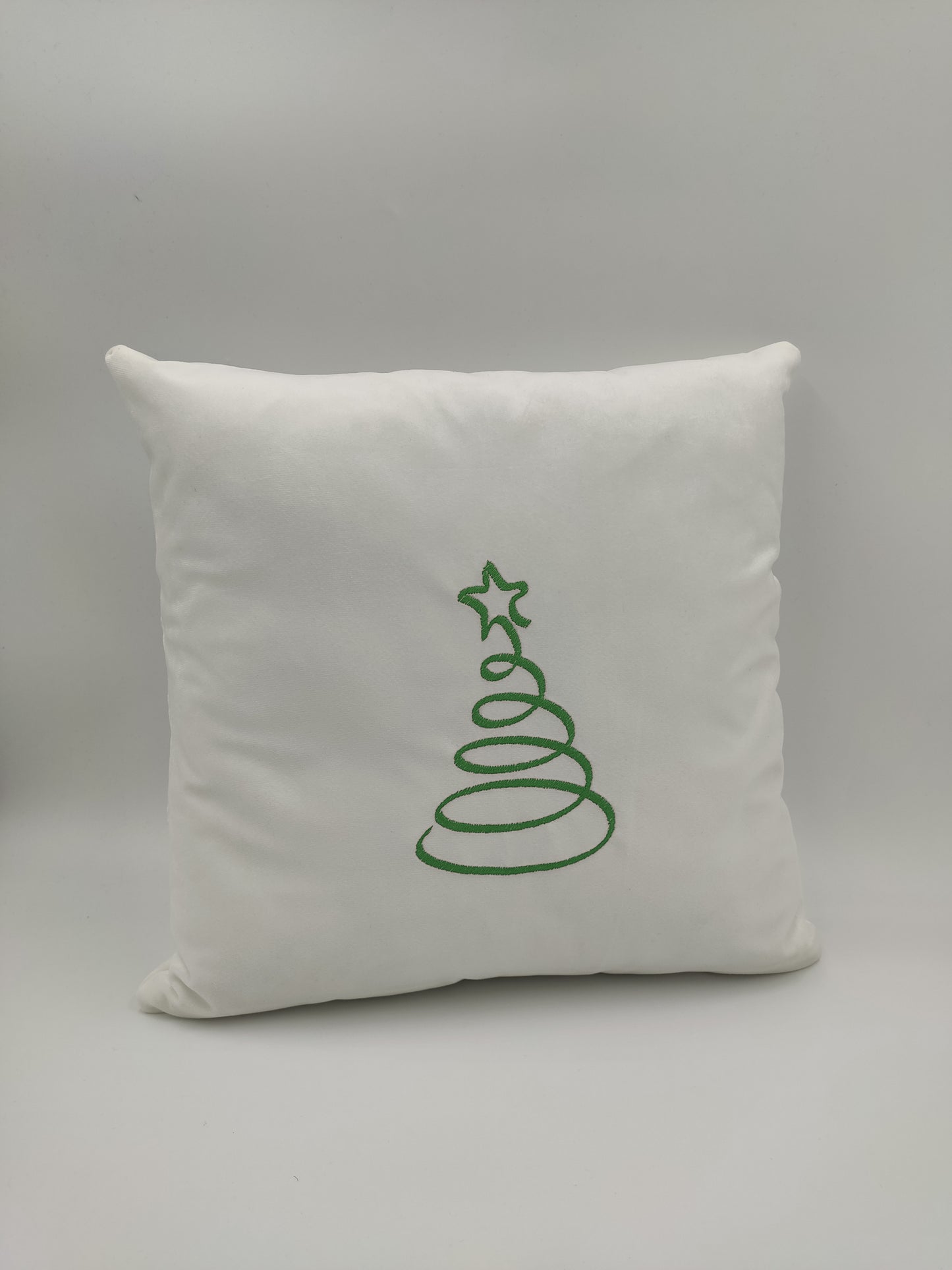 CUSCINO ALBERO STILIZZATO IN VELLUTO (SOLO FEDERA)