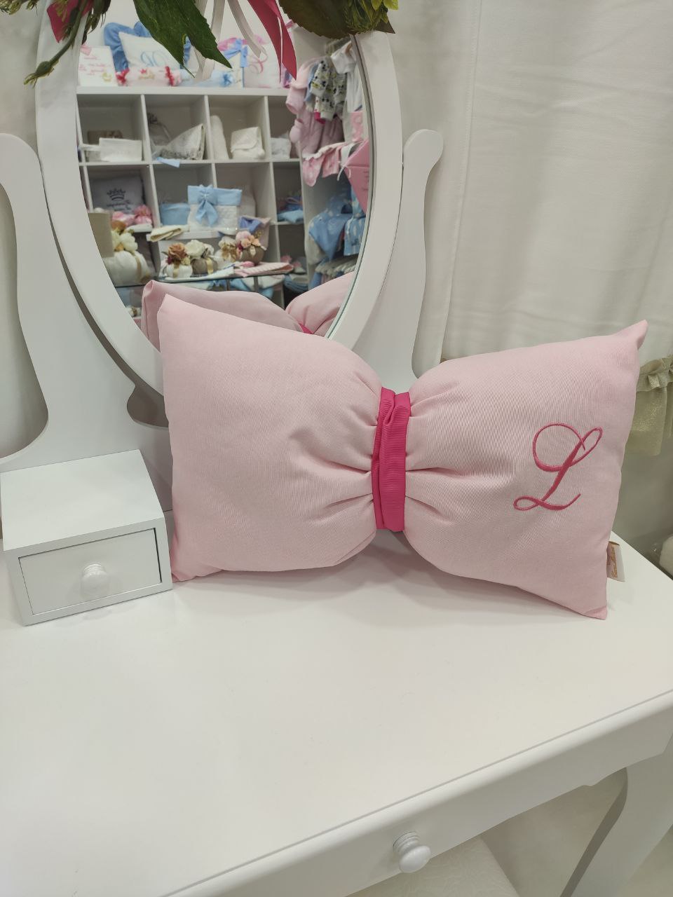 CUSCINO FIOCCO PERSONALIZZATO