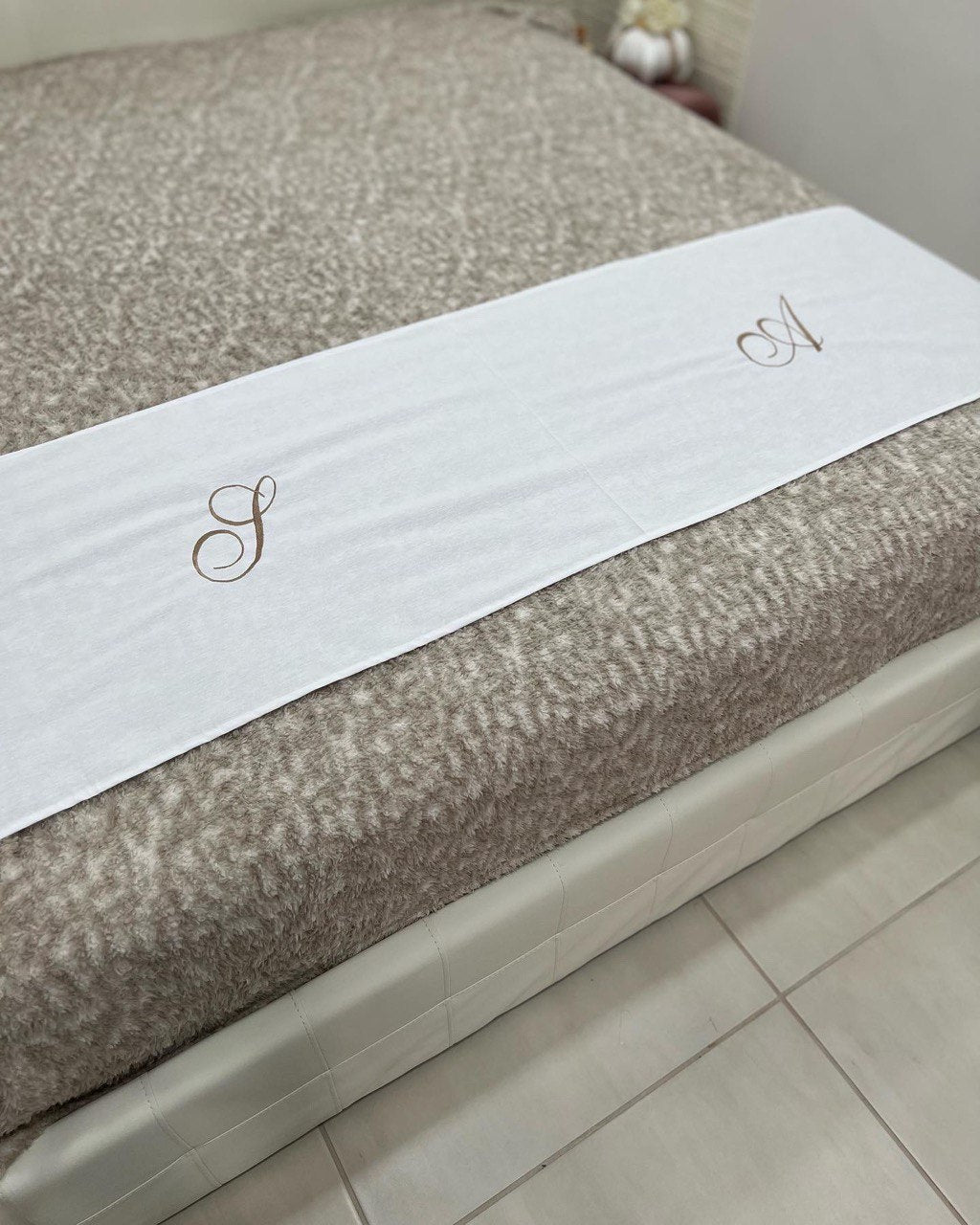 BED RUNNER MATRIMONIALE PERSONALIZZATO