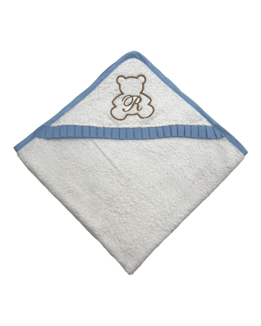 ACCAPPATOIO QUADRATO NASCITA RICAMO PERSONALIZZATO