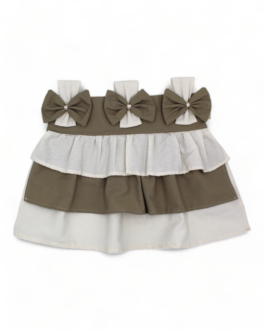 COPRIFORNO TRIPLA ROUCHES CON FIOCCHI